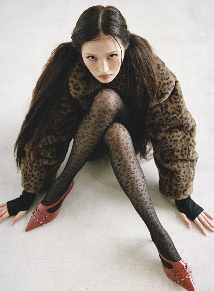 1ヶ月経ったら消します）SEIRA×LAGUAGEM 限定版 グレー 毛皮コート LAGUA GEM | 【WEB限定】SEIRA×LAGUA VOLUME FAUX ファー