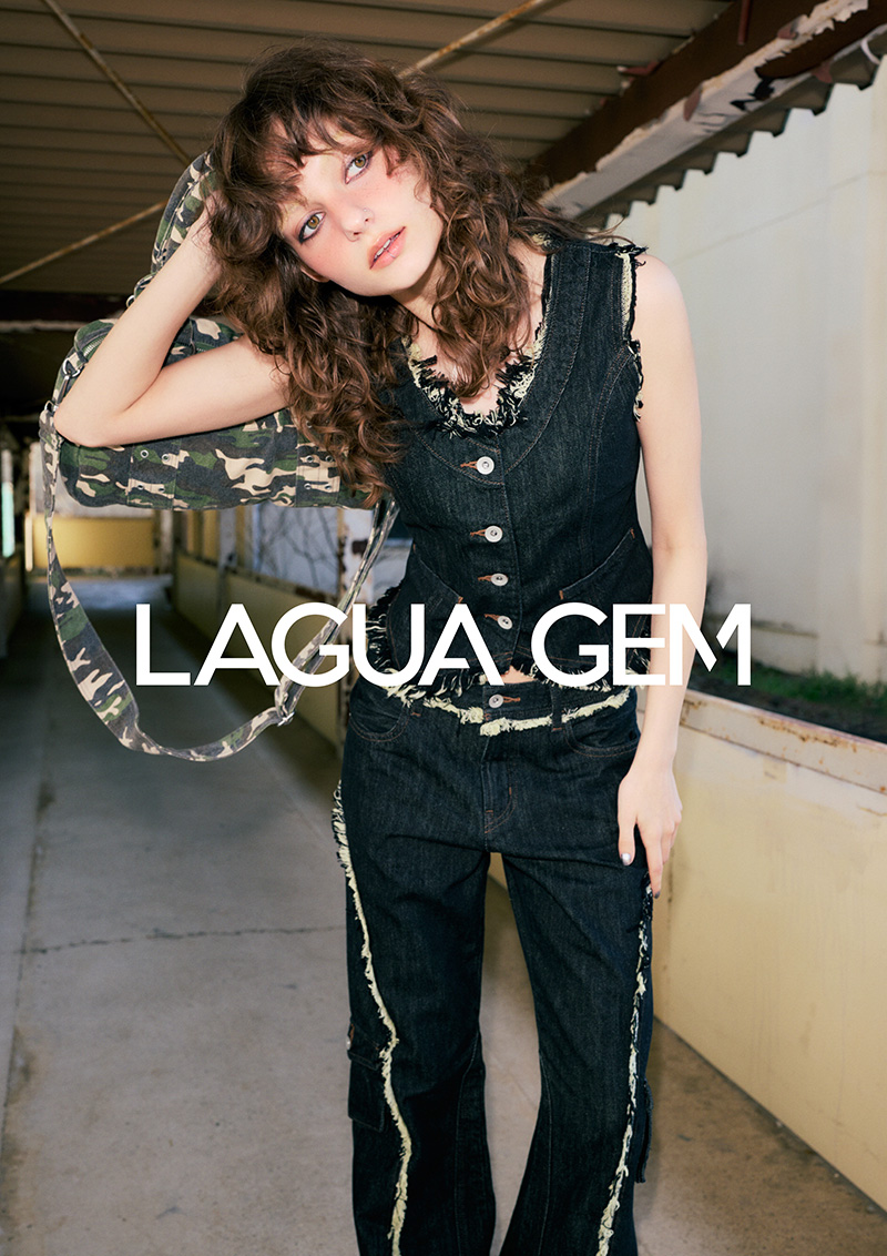 LAGUA GEM
SEIRA×LAGUA MOTIF トップス(グレー) LAGUA GEM | FRINGE FAUX LEATHER ジャケット (ジャケット